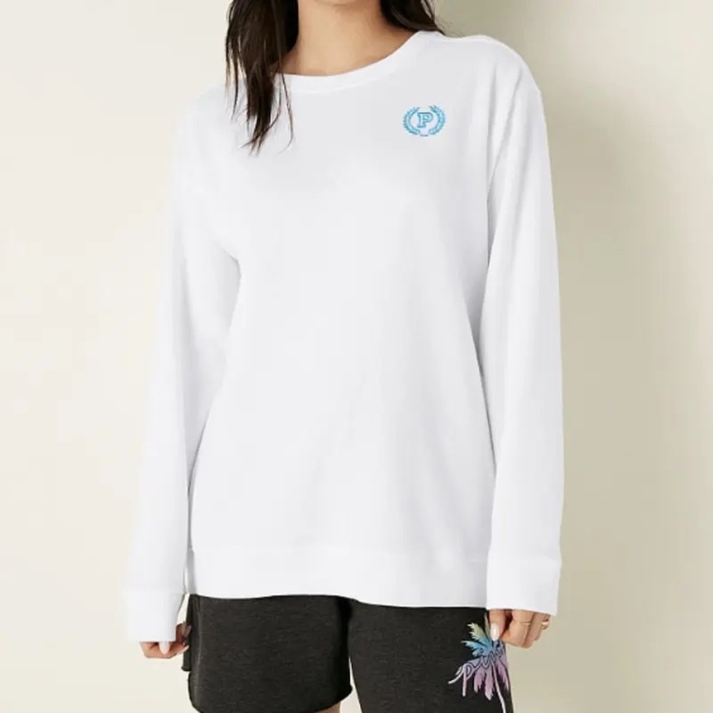 Pink Victoria's Secret Crewneck Sweatshirt